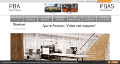 Desktop Screenshot of probureauamenagement.fr